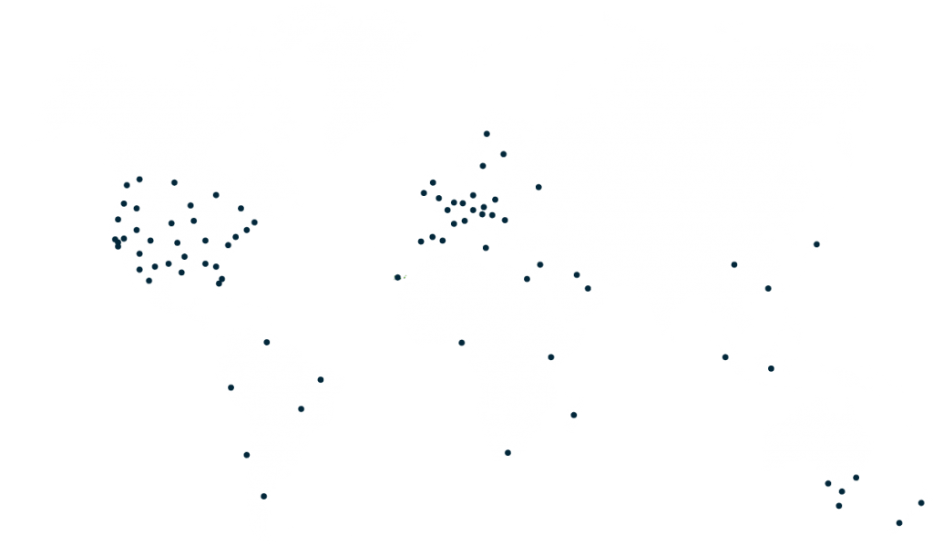 Map of locations where Logo By provided services